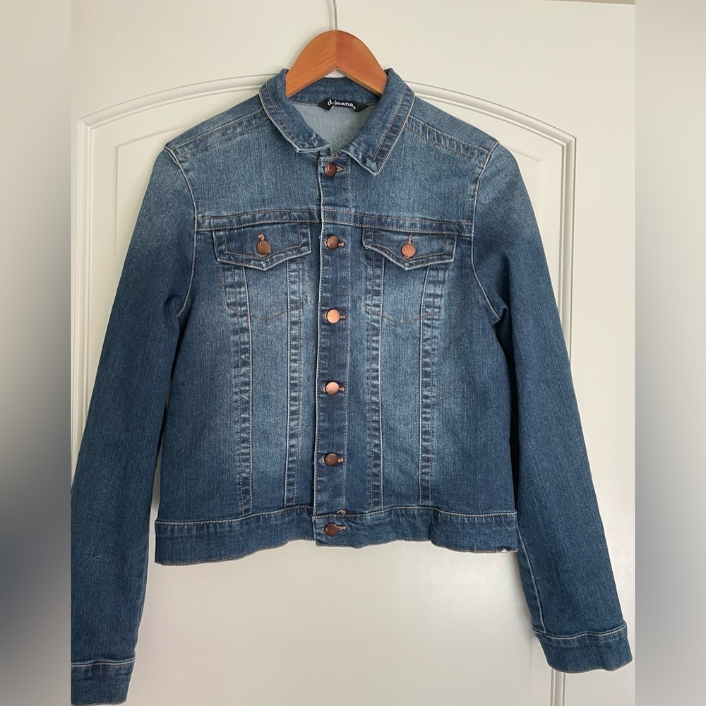 d. jeans Classic Blue Jean Jacket